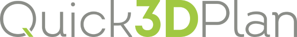 Quick3DPlan®, kitchen, bath and closet design software