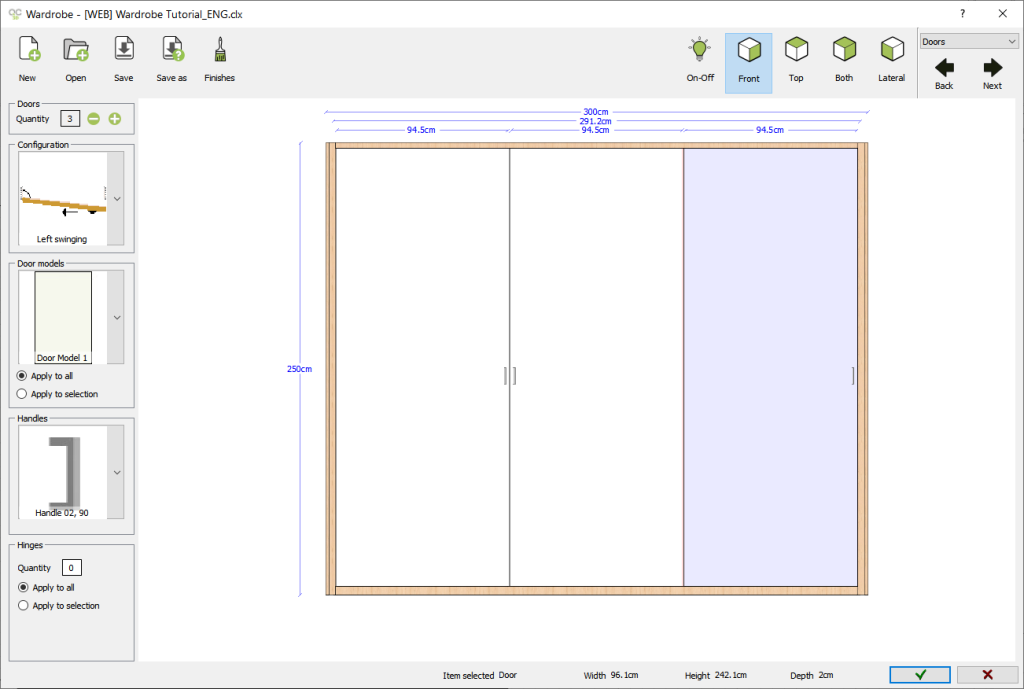 Door Configuration