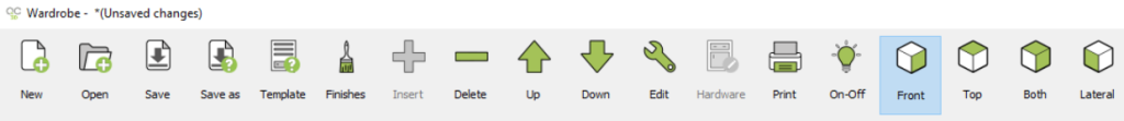 Distribution Command bar