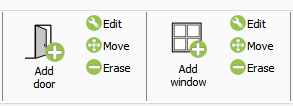 Add door and Add window