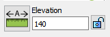 Set the elevation