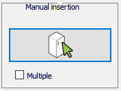 Manual insertion