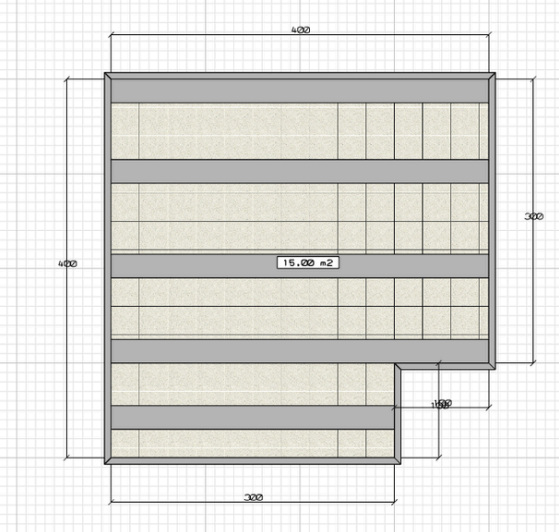 Distribution of the Beams.