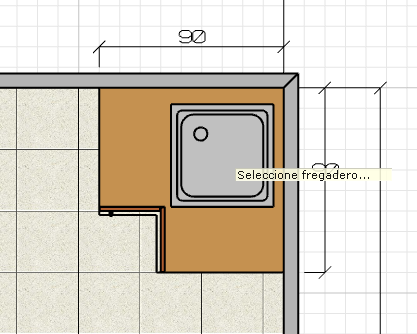 Selecciona el fregadero