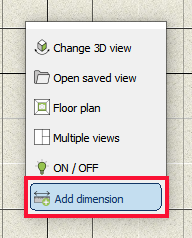 Add dimension.