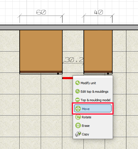 Move the 'panel'