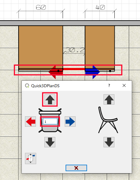 Move the 'panel'